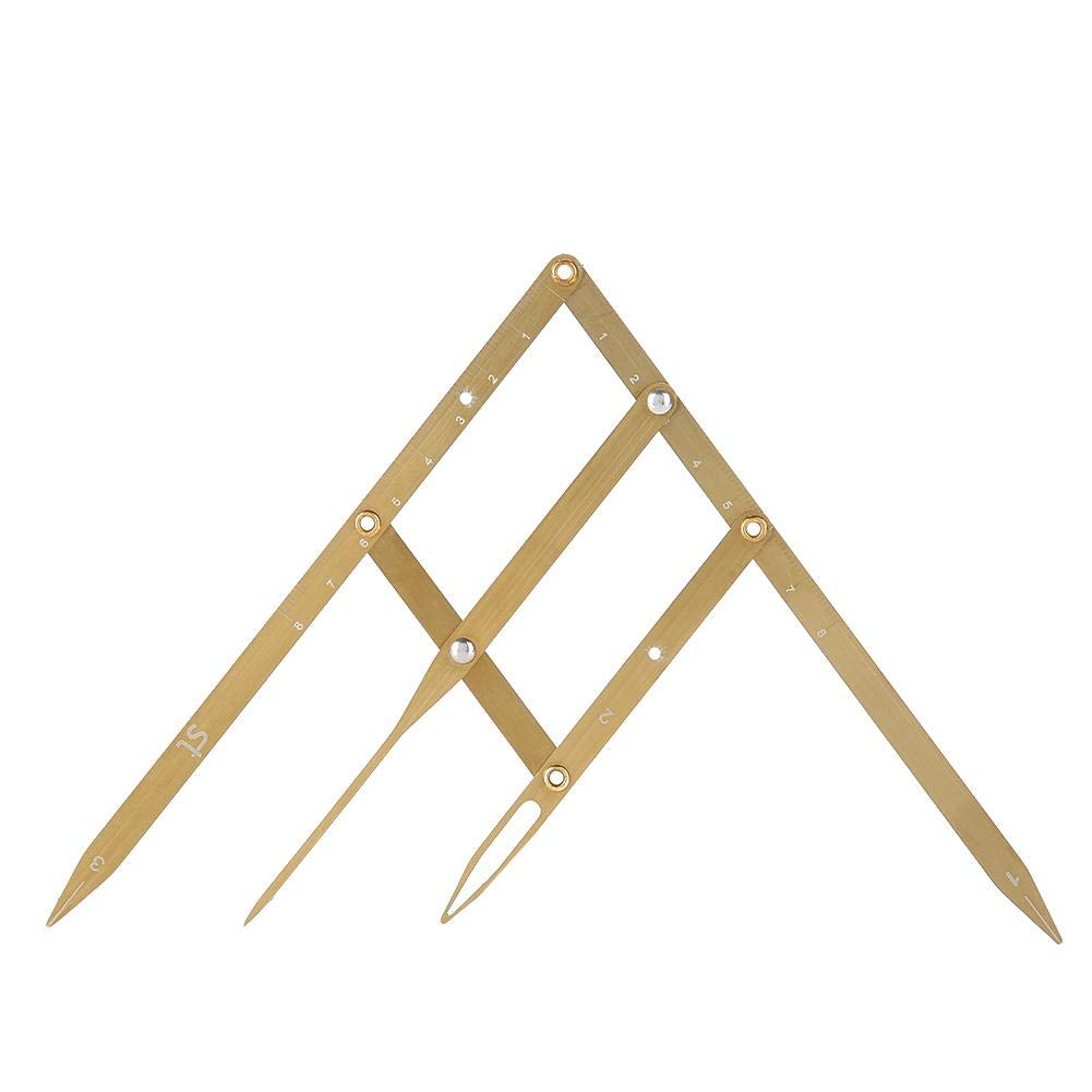 Stainless Steel Eyebrow Ruler Measuring Tool