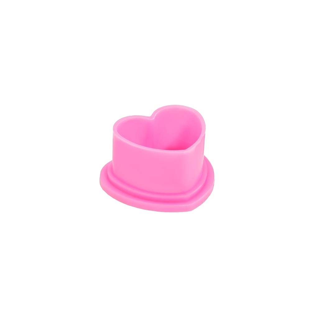 Heart-Shaped Silicone Ink Cups – (200PCS)