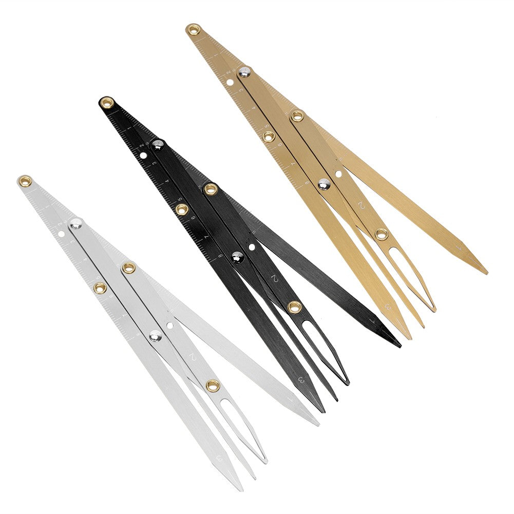 Stainless Steel Eyebrow Ruler Measuring Tool