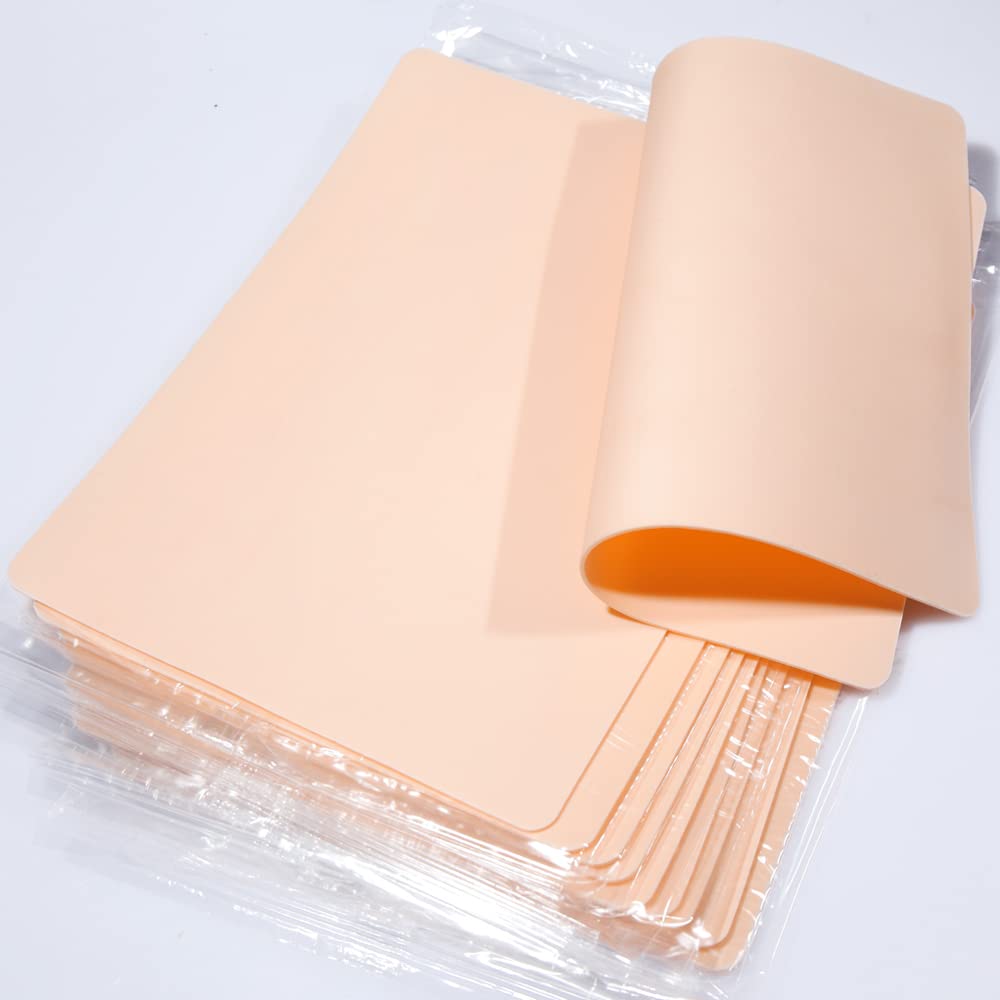 Blank Tattoo & PMU Practice Skin – (10PCS)
