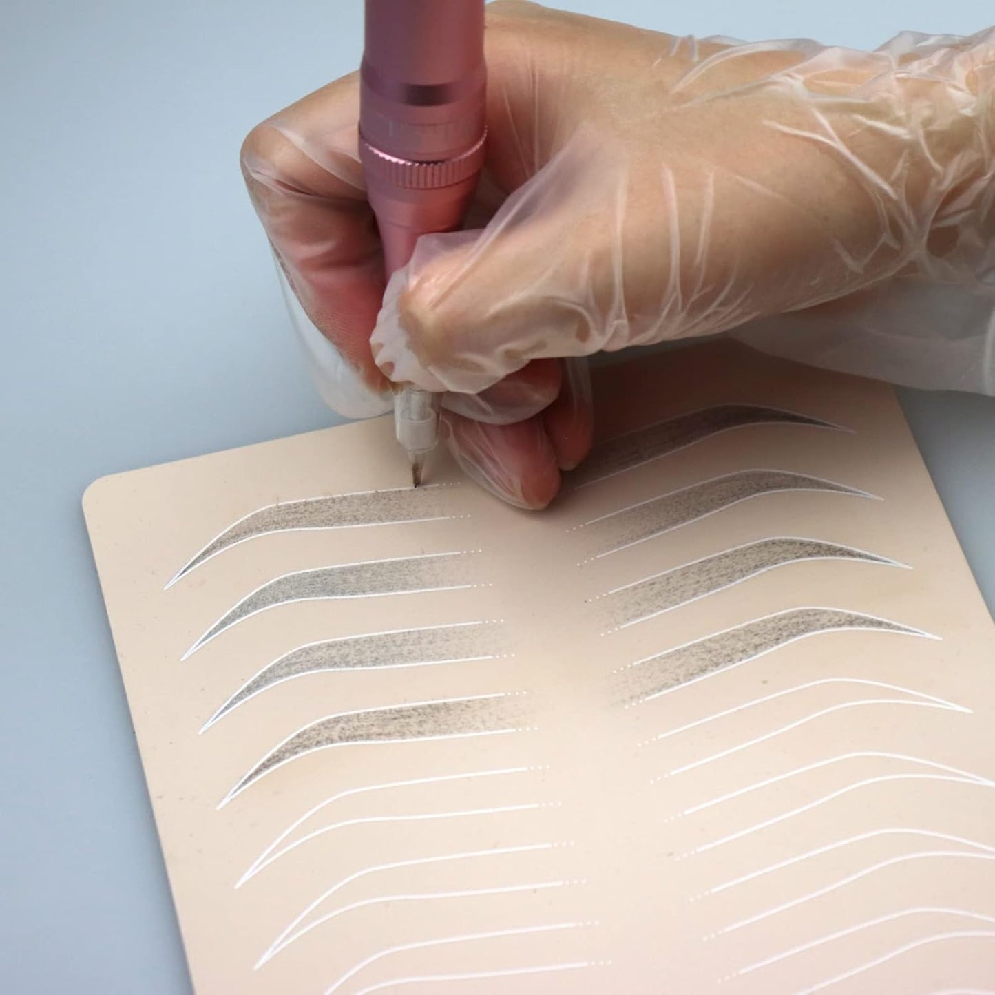 Double-Sided Silicone Eyebrow Practice Skin – (2PCS)