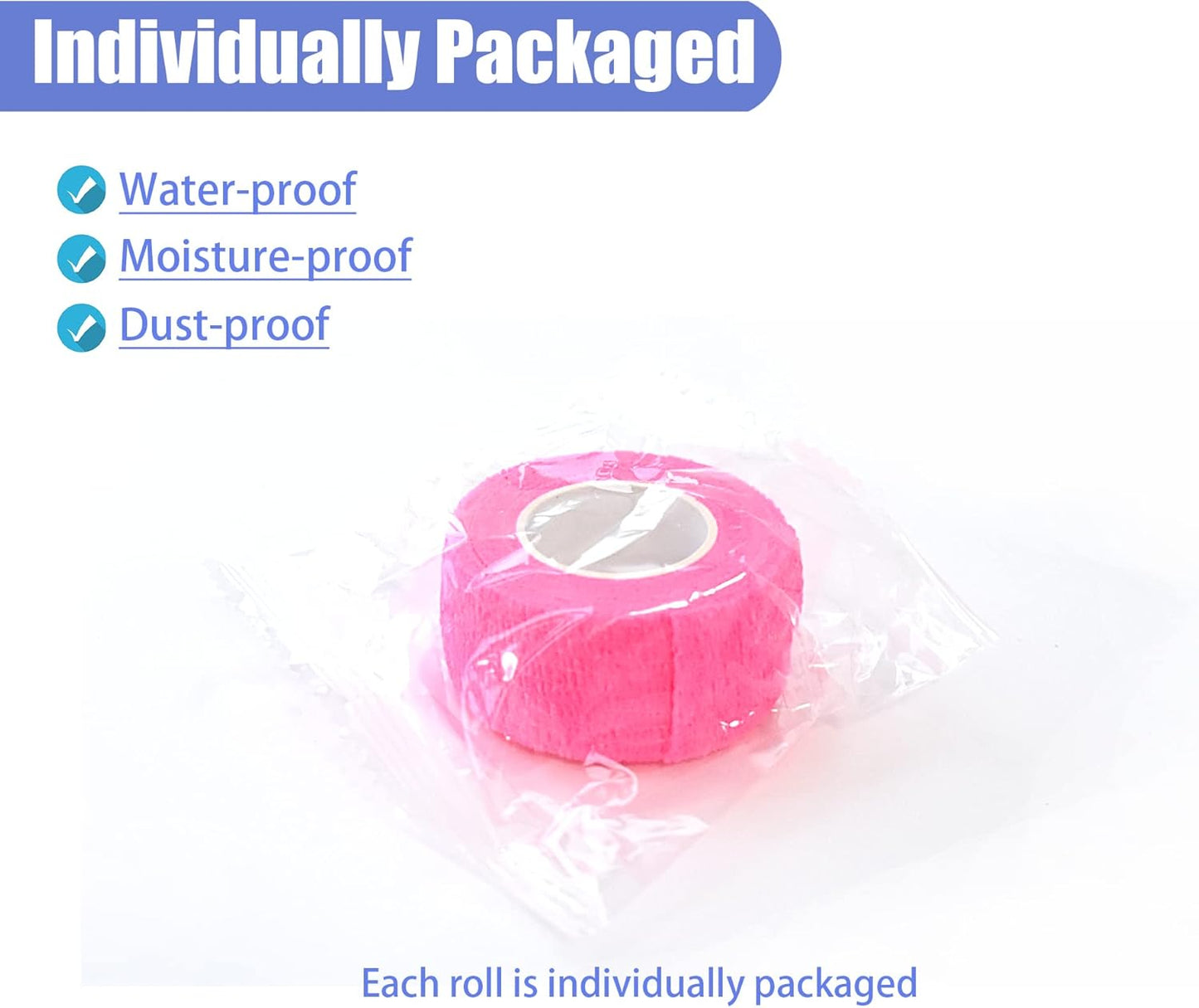 Tattoo/PMU Grip Tape Wrap Bandage – (5PCS)