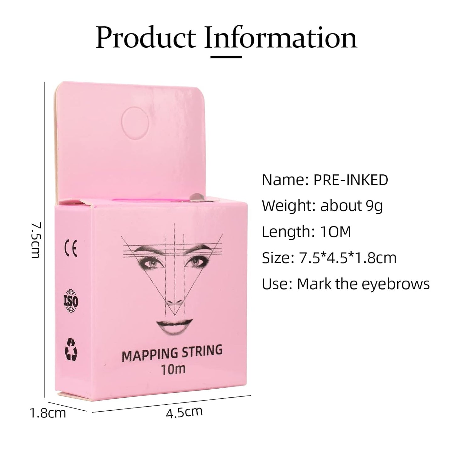 Pre-Inked Mapping String – (10M)