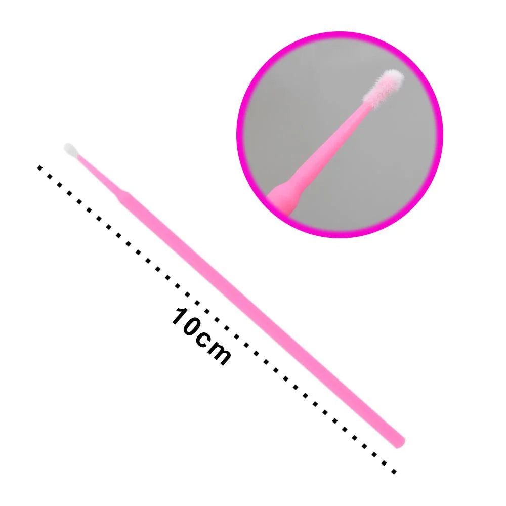 Disposable Micro Eyelash Brushes – (100PCS)