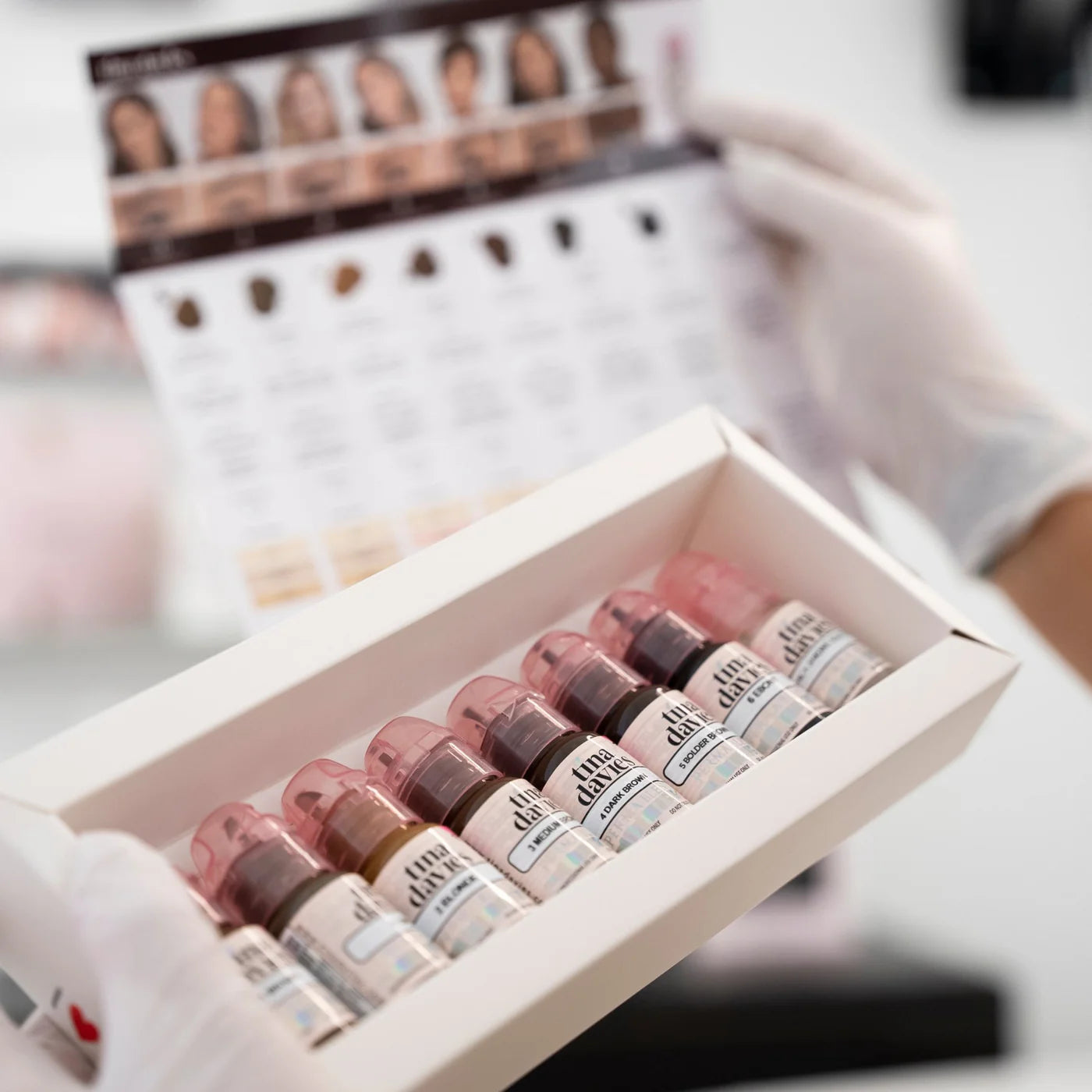 Tina Davies I Love Ink Eyebrow Pigment Set